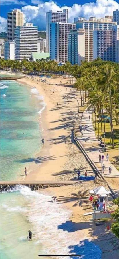 Waikiki Condo 2 Bedrooms 2 Bathrooms With 1 Free Parking Space Гонолулу Экстерьер фото